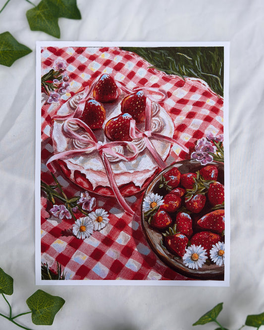 Impression d'art: Doux Picnic