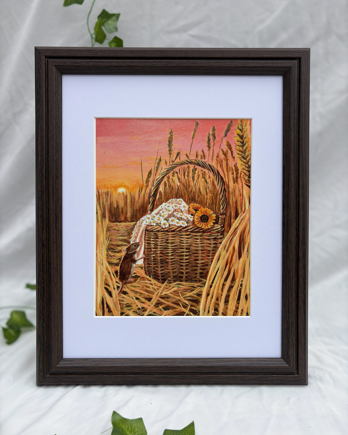 Impression d'art: Panier Douillet
