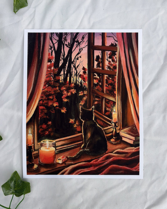 Impression d'art: Soir d'Automne